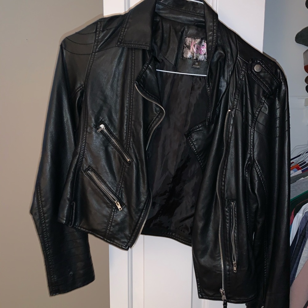 Leather jacket